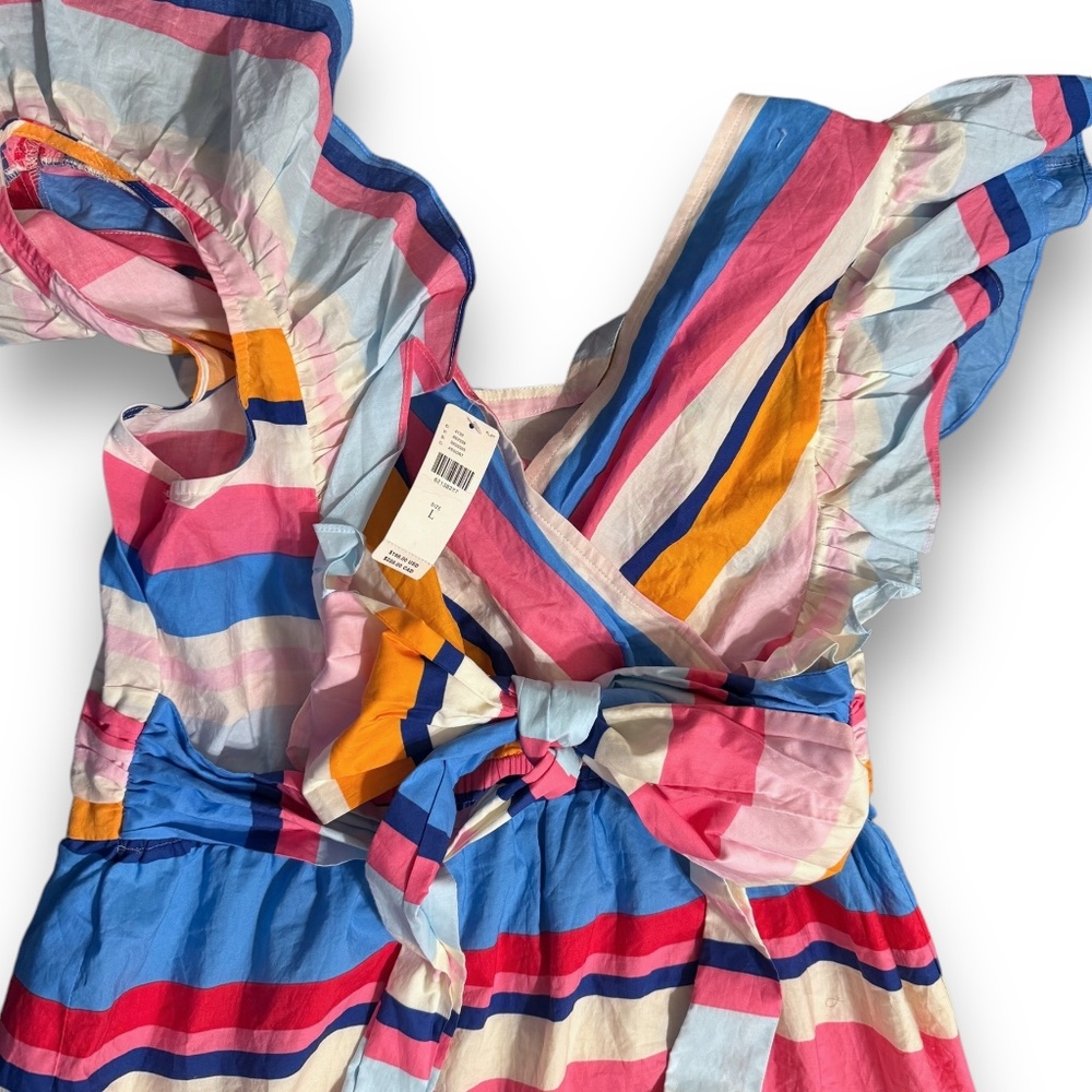 Anthropologie Plenty by Tracy Reese Rainbow Stripe Maxi‎ Dress (NWT) - Picture 4 of 7